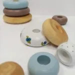 Koka piramīda ar odziņām (Lielā) - Image 3