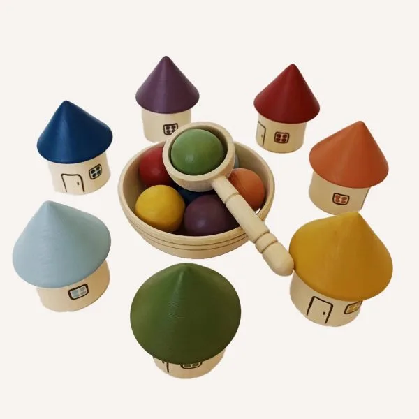 Rimly Šķirošanas Spēle “Mājiņas”