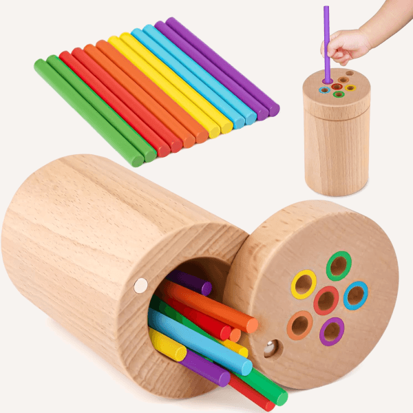 Montessori koka nūjiņas