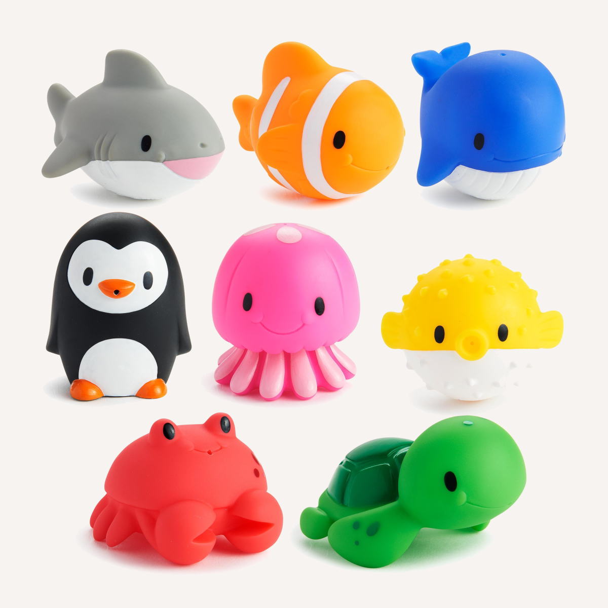 bath toys munchkin multicolor munchkin bath toys ocean 8 pack 105259 93733 jpg scaled