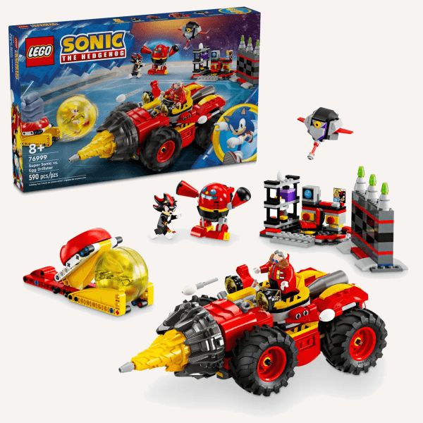 Super Sonic pret Egg Drillster